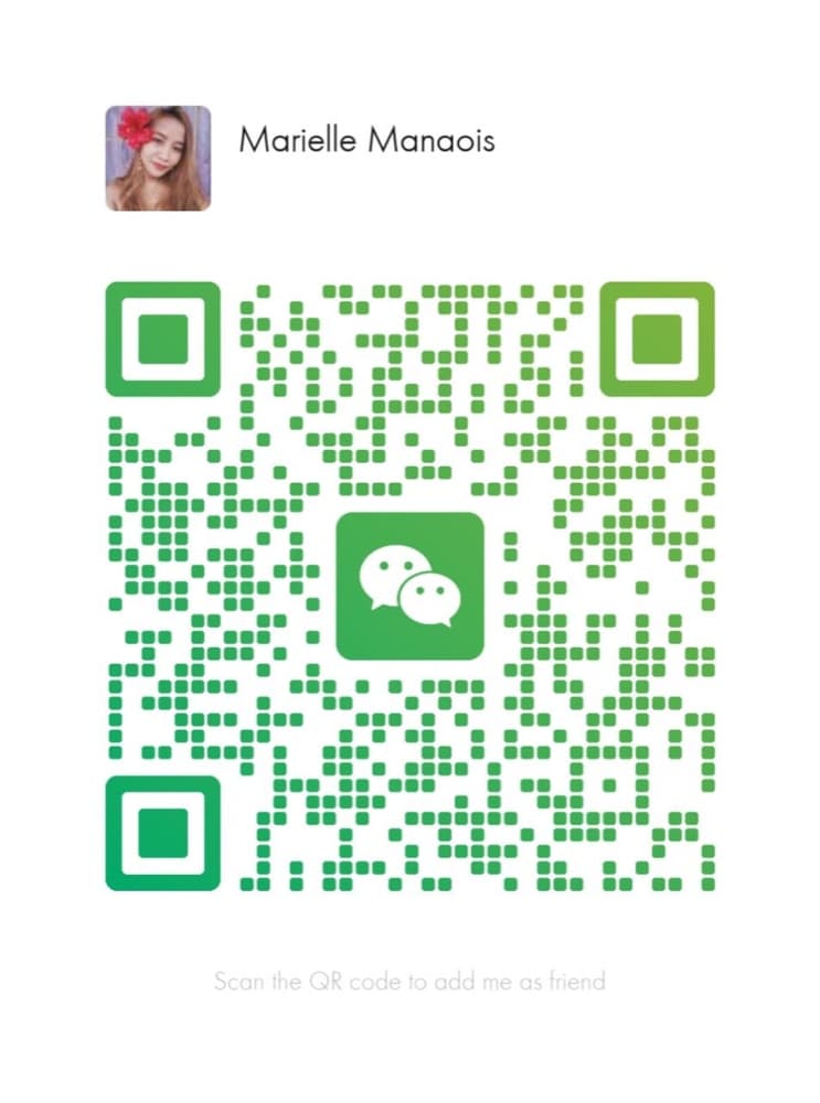 Marielle Manaois WeChat QR code — scan to add as friend