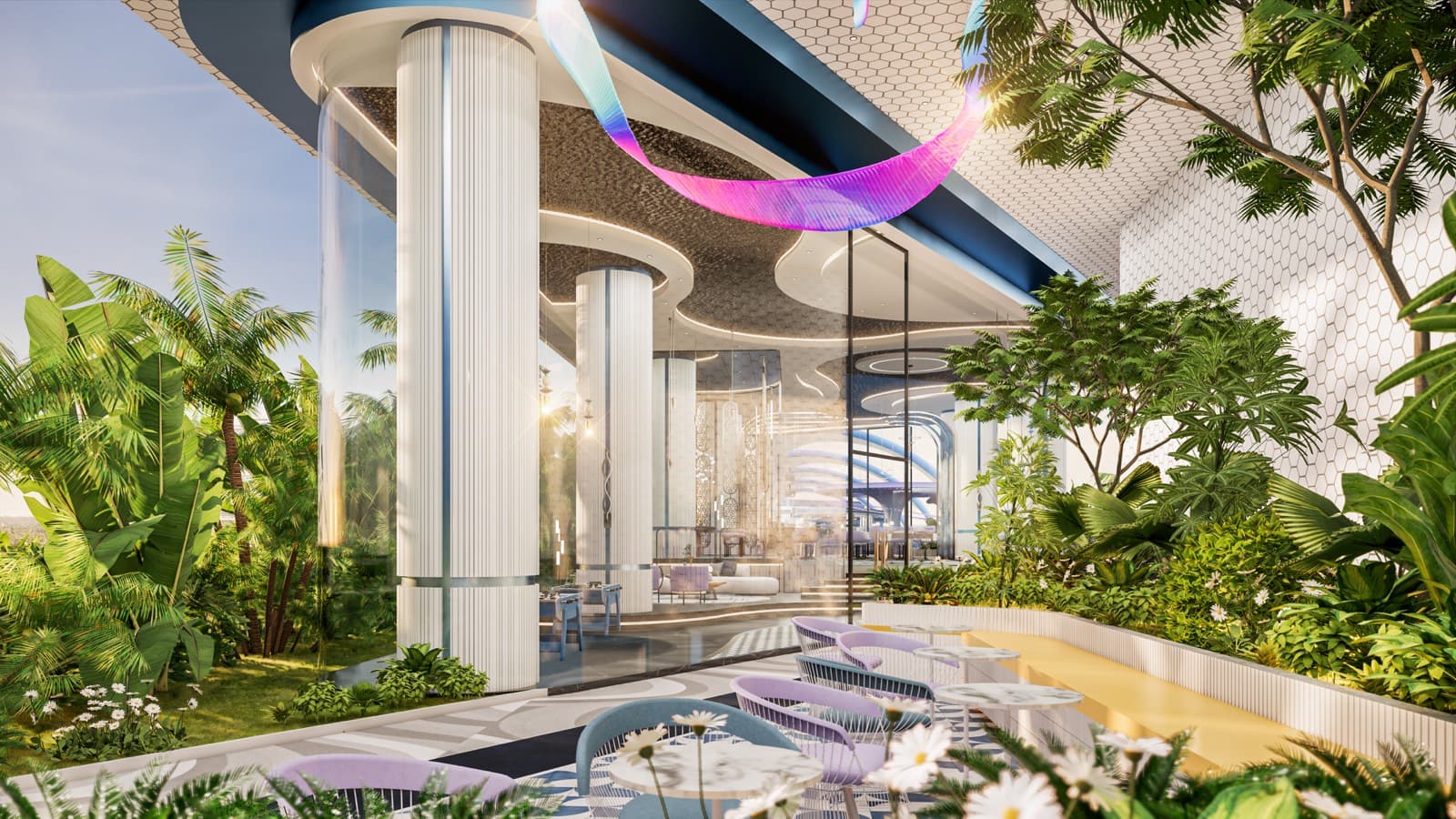 Time Square 10 interior render