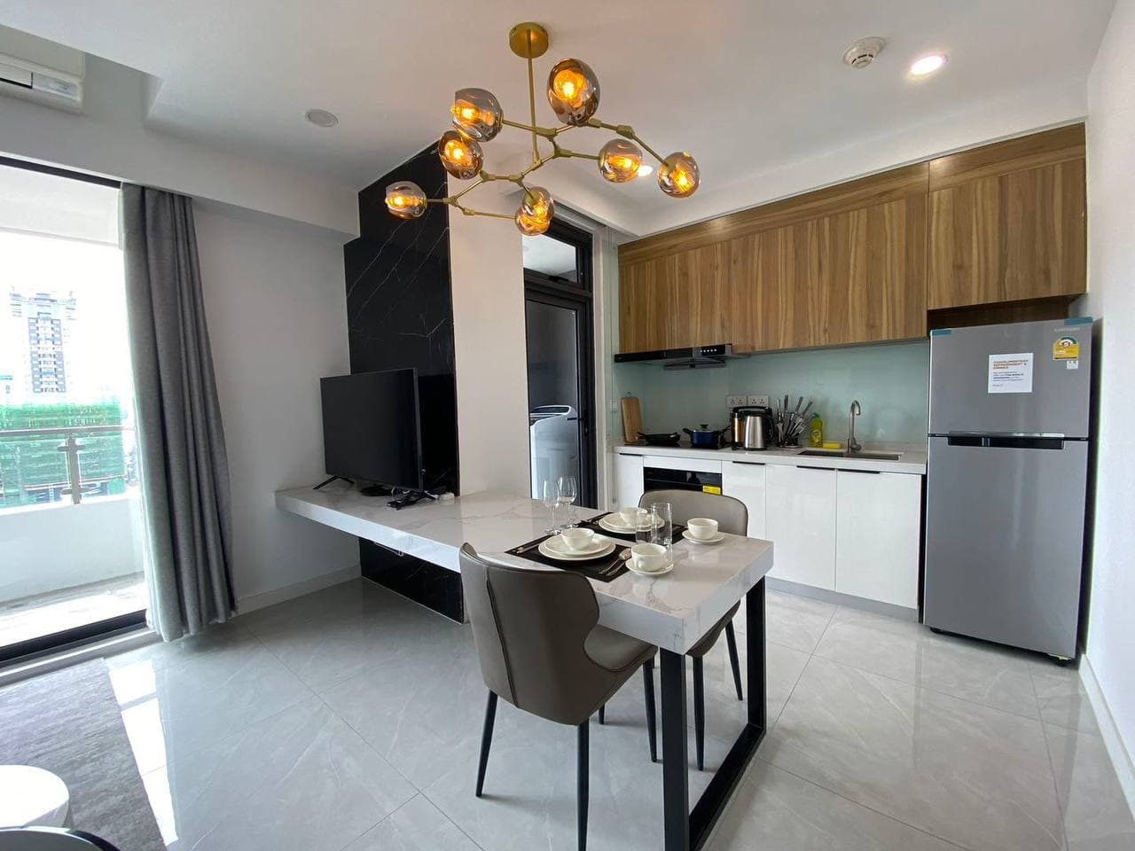 Picasso City Garden — 2 Bedroom — condo for rent in BKK1, Phnom Penh — photo 2
