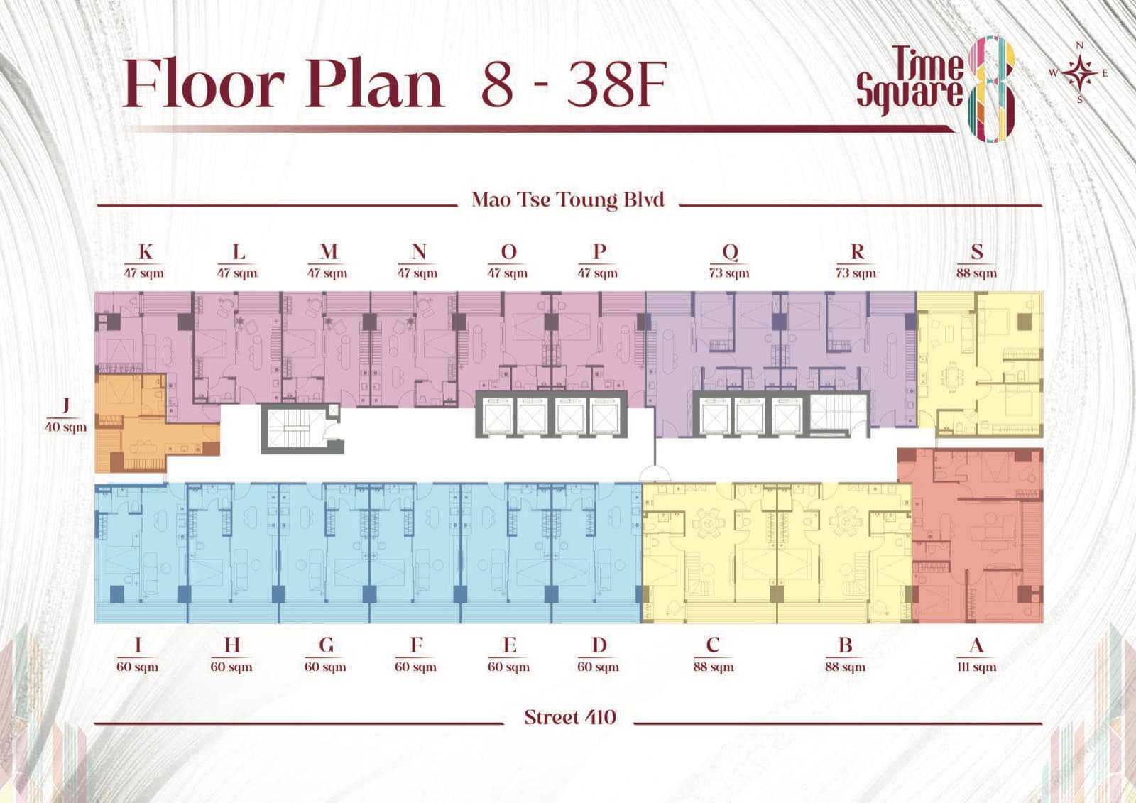 Time Square 8 floor plan 1